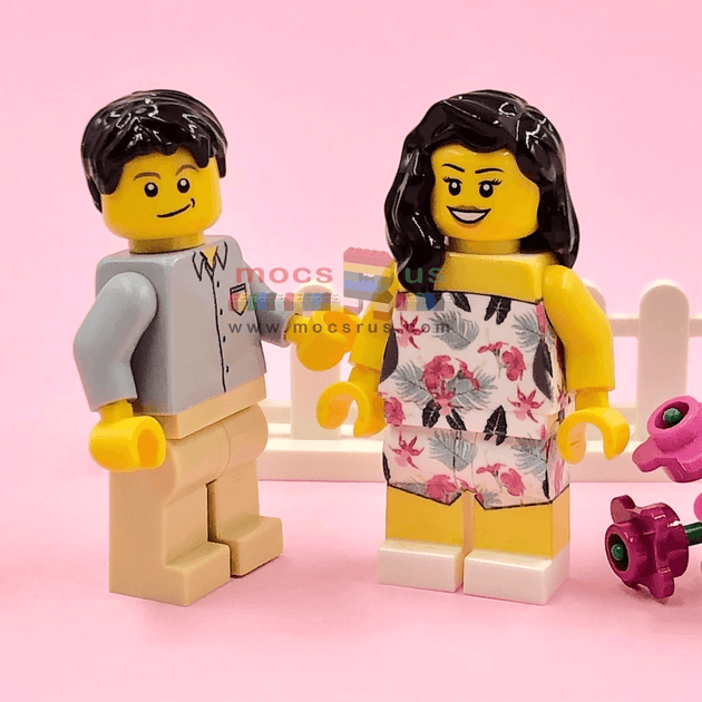 Custom Personalized Lego Minifigures For Couples mocsRus Custom Personalized Lego Minifigures For Couples Mocsrus