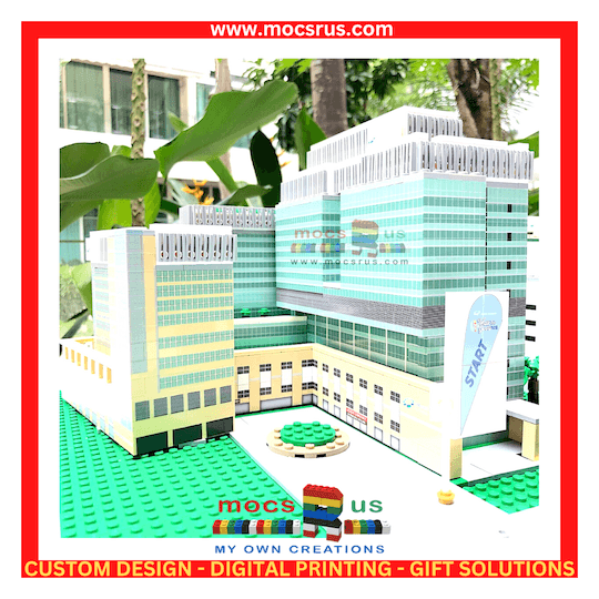 Custom Lego Buildings, Houses, Models & Gifts | mocsRus