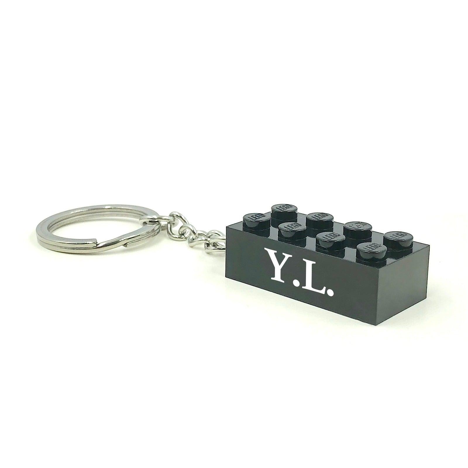 Keyrings UK Custom Colorful Brick Shape Keychain Custom Lego