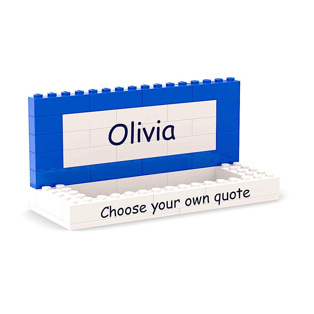 Lego Minifigure Lego Desk Business Card Holder Custom Lego
