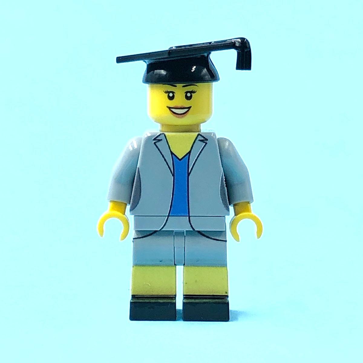 Graduation Figure Custom Lego Graduate Minifigures | mocsRus