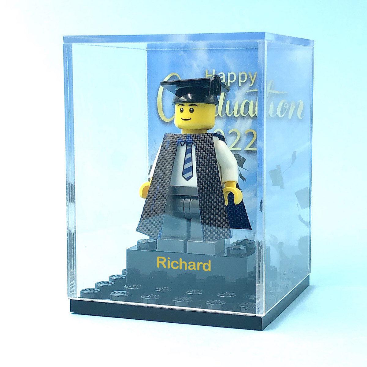 Lego Graduation Custom Minifigure - Graduate (Male, Tie) – mocsRus