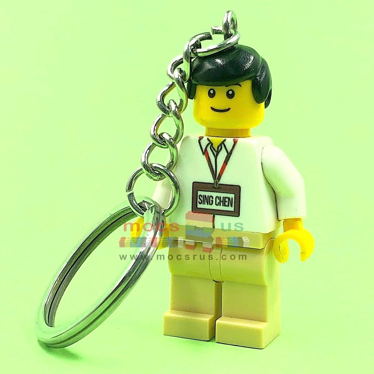 Custom Lego Minifigure & Brick Keychains | mocsRus