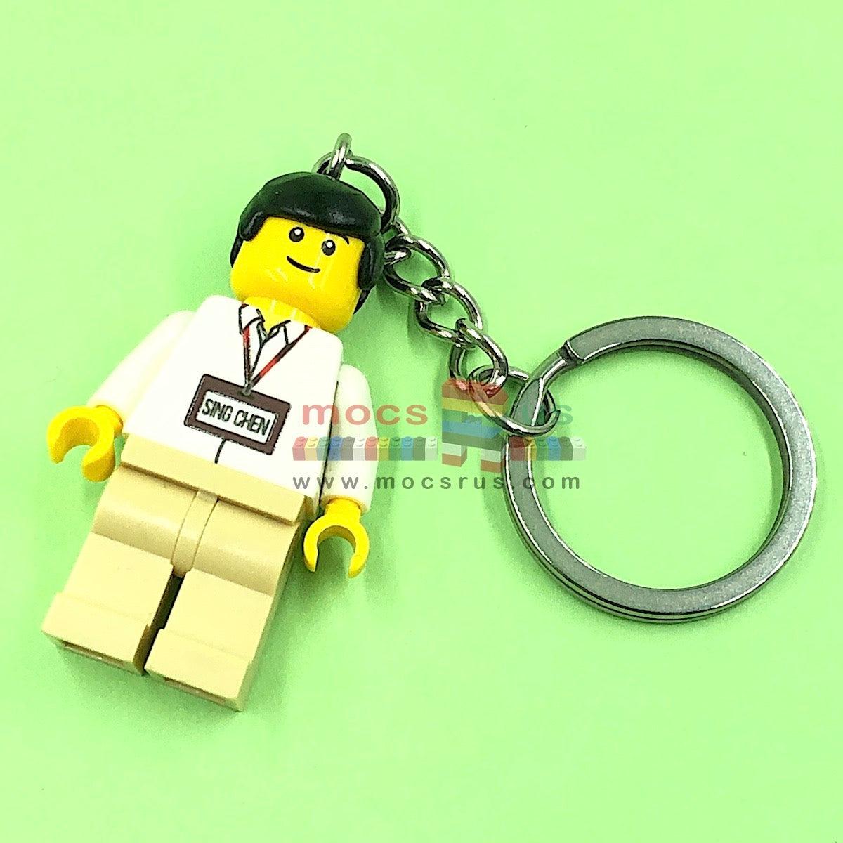 Custom Lego Minifigure & Brick Keychains | mocsRus